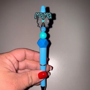 Blue Beaded Kids Toy Pen